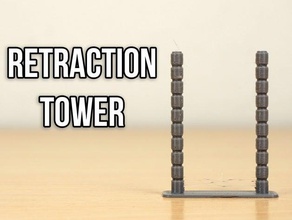 retraction tower - ideamaker 3d printing tests retraction-test test print 3d print model - Mito3D