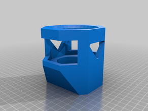 muso pausa flash supressor oggetti di scena cosplay 3d print model - Mito3D