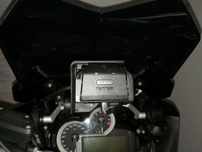 adattatore - tomtom rider 3 de bmw motorrad la automoción 3d print model - Mito3D