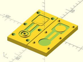 molde powercon socket dustcap de la cubierta polvo el moho toma corriente fuente alimentación silicona 3d print model - Mito3D