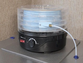 filament dryer 3d printer accessories dehydrator drybox holder spool 3d print model - Mito3D