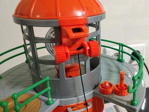 Feuerwehrmann sam Leuchtturm Winde - feuerwehrmann seilwinde leuchtturm Spielzeug & Spiele 3d print model - Mito3D