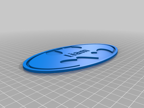 batman liam 2d sanat logo işaret 3d print model - Mito3D