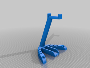 headphone stand computer holder 3d print model - Mito3D
