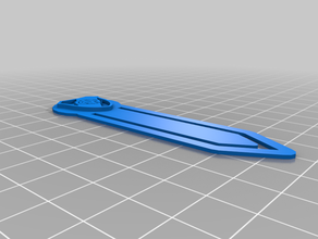 segnalibro fiume arredamento 3d print model - Mito3D