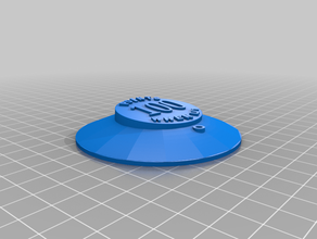 8ballypop A impressão 3d bally pop pára-choques cap 3d print model - Mito3D