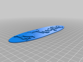 Anahtarlık aşk trujillo peru 3d print model - Mito3D