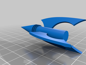 jango fett cordel de chicote sugestão adereços 3d print model - Mito3D