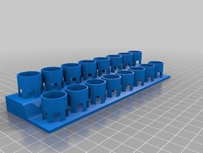 er-16 box rack collet diy tools 3d print model - Mito3D