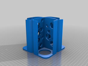 rangement pour pots seb multidelices containers yaourt 3d print model - Mito3D