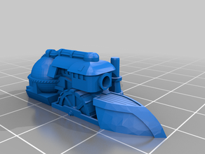 ratty Kanonenboot remixed Spielzeug & Spiele 3d print model - Mito3D