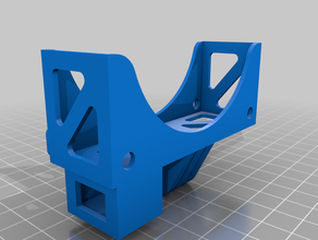 fan support modular mounting system 2194278 - 80mm parts 3d print model - Mito3D