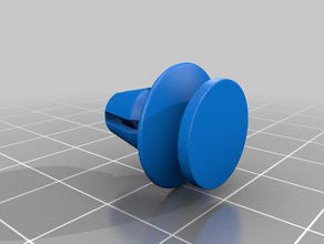 automotive push pop fastener replacement parts car clip 3d print model - Mito3D