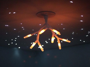 tenergy lumi bloom table lamp ceiling fixture decor 3d print model - Mito3D