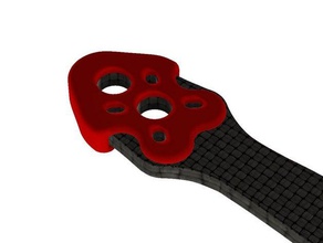 reverb-arm-protector hobby impulserc Hall arm Impuls rc-Hall reverb 3d print model - Mito3D