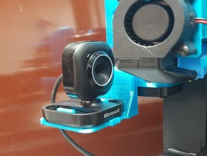 artilharia sidewinder x1 microsoft, life cam vx 2000 webcam eixo z titular Impressora 3d acessórios evnovo do swx1 a microsoft lifecam octoprint x-1 vx2000 em funcionamento 3d print model - Mito3D