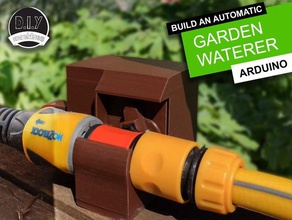 diy arduino garden waterer outdoor & nano ds3231 home automation plant water watering 3d print model - Mito3D