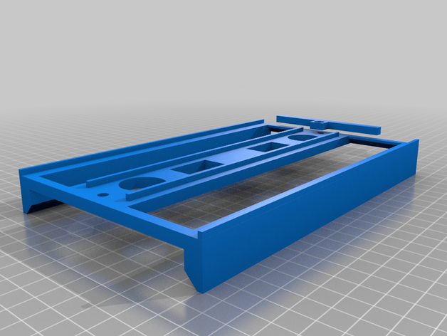 fiat 124 spider consola de la automoción 3D print model - Mito3D