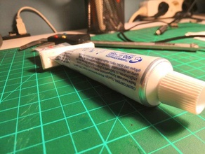 la mayoría de los populares exprimidor pasta dientes cuarto baño cnc cura prusa i3 reprap 3d print model - Mito3D