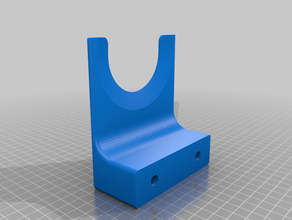 flexhalter anglegrinder holder hanger tool holders & boxes 3d print model - Mito3D