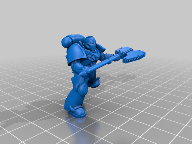 wreaker oyunlar mildcat space marine 3D print model - Mito3D
