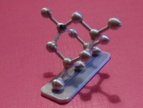 cristallo di diamante wallonium variante fisica & astronomia la chimica 3d print model - Mito3D