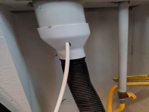 secador de ventilação shopvac adaptador escova passar diy limpeza fiapos ferramenta 3d print model - Mito3D