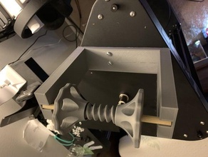 qq-s filamento titolare di spool Stampante 3d accessori della bobina flsun qq 3d print model - Mito3D