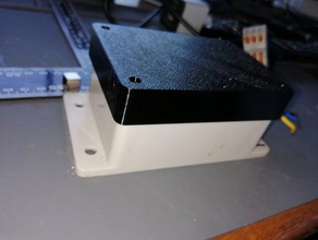 solar sombra eletrônico embalagem impermeável eletrônica caso carcaça esp framboesa a energia sonoff ultravioleta à prova d'água 3d print model - Mito3D