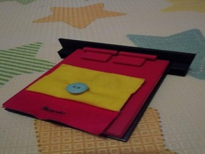 quarto deluxe king-size gavetas colchão, lençóis e travesseiros brinquedo & acessórios para jogos 3d print model - Mito3D