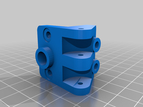xy idler gt2 pulleys natural belt orientation 3d printer parts corexy hypercube 3d print model - Mito3D