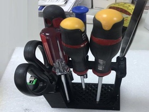 tool box holders & boxes hand tools mini toolbox storage 3d print model - Mito3D