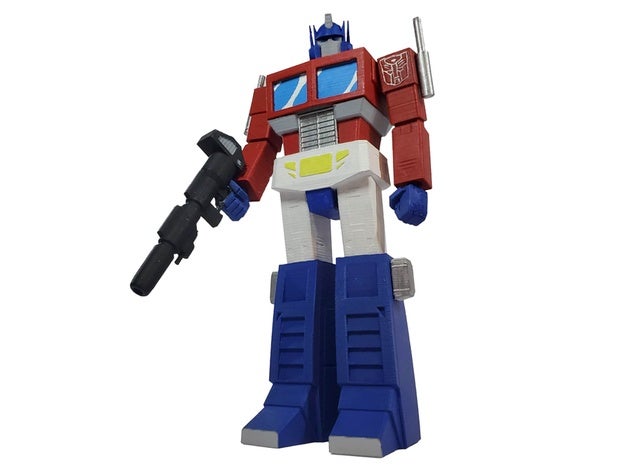 g1 optimus prime - mp scale transformers toys & games 80s action figure autobot autobots posable toy transformer 3D print model - Mito3D