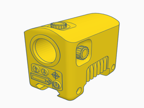 ámbito de aplicación 2 La impresión en 3d airsoft accesorios cosplay nerf alcance blaster juguete 3d print model - Mito3D