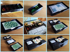 Spannweite Veranstalter Spielzeug & game Zubehör Brettspiel boardgamesinlay - inlay 3d print model - Mito3D
