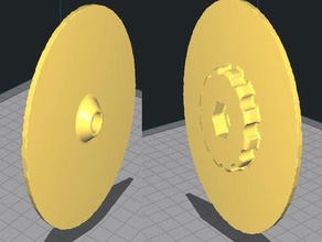 adaptateur grosse bobine dökün 3d yazıcı aksesuarları 3d print model - Mito3D