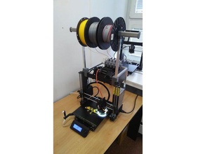 prusa i3 mk3 mmu2 filament holder buffer top load 3d printers 3d print model - Mito3D