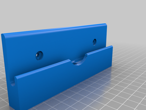 ipad mini wall dock 3d print model - Mito3D