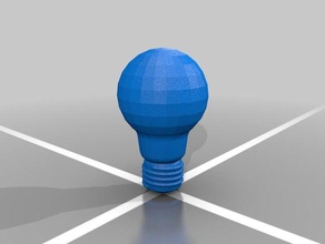 lâmpada A impressão 3d 3d print model - Mito3D