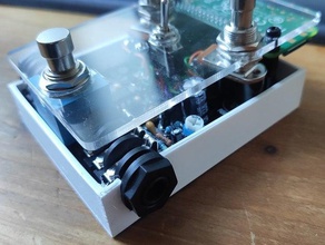 pedal-pi enclosure audio 3d print model - Mito3D