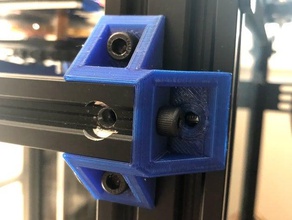 ender 5 crossbar relocation bracket 3d printer parts 3d print model - Mito3D