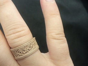 fantasia anello anelli gioielli 3d print model - Mito3D