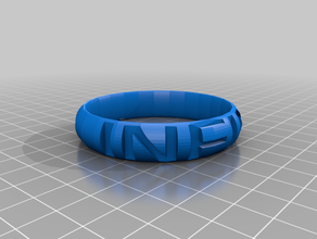 infinity ring anelli infinito 3d print model - Mito3D