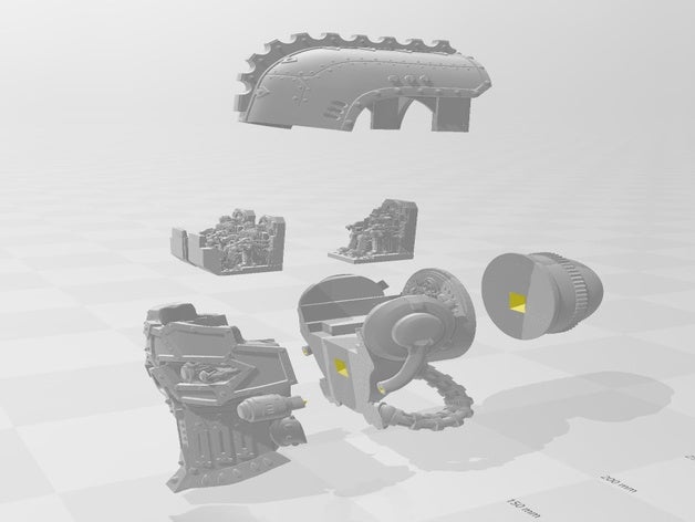 emperor titan head crew games 3D print model - Mito3D