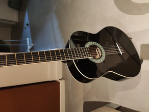 Gitarren-Ständer aus ikea-Bett Beine bjorli Musik Gitarre ikea 3d print model - Mito3D