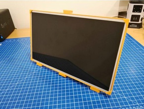 lcd cover stand diy case nt68676 3d print model - Mito3D