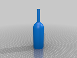wine bottle cork food & drink action figure prop 3d print model - Mito3D