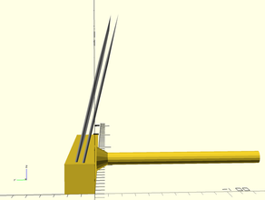 lana pettine hackle strumenti di disegno la fibra filato 3d print model - Mito3D