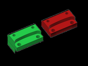 mpcnc ángulo de hierro soporte la correa doble versión máquina herramientas mod 3d print model - Mito3D
