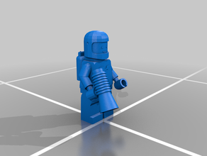 lego space man construction toys giant minifigure minifig matti charlton retromatti retromatticom 3d print model - Mito3D